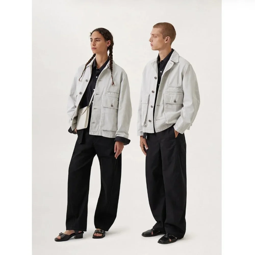 LEMAIRE, Black Boxy Denim Jacket [UNISEX] - Picture 9 of 9